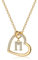 TINGN Geschenke für Mädchen - Gold Halskette Damen Kette Herz Kette mit Buchstaben M Personalisierte Halskette Geschenke für Kinder Teenager Mädchen Gold Schmuck Geschenk für Frauen Freundin