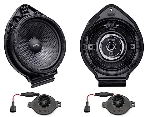 Option Altavoz compatible con Opel Astra K - Altavoz de componentes de 16,5 cm adecuado para Opel Astra K - 70 Watt RMS, 3 ohmios, 90 dB (Plug & Play)