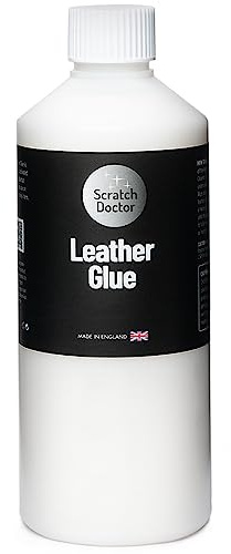 Scratch Doctor Leather Glue Strong Flexible Adhesive for Repairing Furniture, Shoes, and More (1000ml)