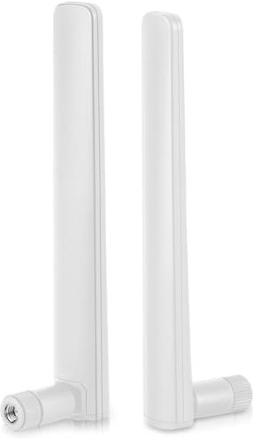 Nelawya WiFi 6E Tri-Band 2.4GHz 5.8GHz 6GHz WLAN Antenna with RP-SMA Connector for Routers and Bluetooth Devices
