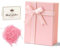 Scatole Regalo con Coperchio, Scatole Rettangolari Versatili, Piccole Scatole Regalo per Regali, per Festival, Compleanni, Feste, con Rafia e 1 Biglietto di Auguri, Colore Rosa