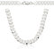 Amar Luxury ketten für herren silber 925, 60 cm kette herren - halskette herren, panzerkette herren 925 silber, königskette- herren schmuck, italienische Qualität, Breite 6,5 mm