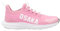 Osaka Enfants Scarpe da Hockey su Prato Furo Play - Rosa