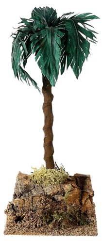 Einzelne grosse Krippe Palme 10-12 cm, 20 cm