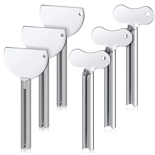 Zahnpastatuben-Auswringer, Kinder-Zahnpastaspender, Haarfarben-Quetsche, bunt und lustig, robust und wiederverwendbar, 8,5 cm, für Badezimmer zu Hause