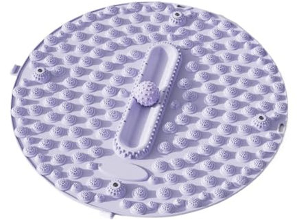 Multifunktionale Fußreflexzonenmatte mit Massageball, verdickte Joggingmatte für Zuhause, 55 cm (Grau, Lila, Blau) (Shiatsu-Brett (Violett))