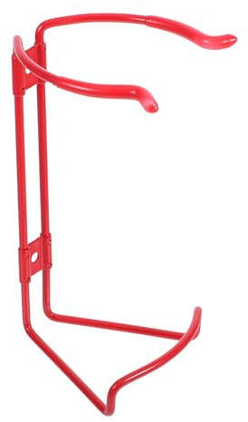 Sewroro Soporte de pared de hierro para extintor de incendios, apto para extintor de 2 kg, adecuado para el hogar, la oficina y la tienda