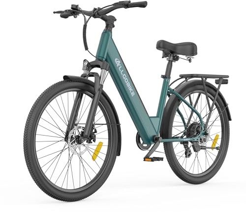 CHEEVALRY E Bike Herren Damen 27,5 Zoll, Elektrofahrrad City Trekkingrad mit 36V 15Ah Akku bis 100 km, 250W Pedelec bis 25 km/h, 45 Nm, 7-Gang Schaltung, Scheibenbremsen, E-Bike für Pendeln & Touren