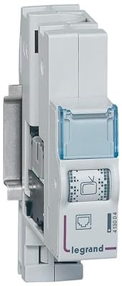 Legrand 413004 Module de Brassage RJ45 Catégorie6A STP, 1 Module