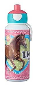 Trinkflasche Pop-up Campus 400 ml - My horse