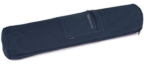 Yogistar Yogatasche Yogibag® Basic - Zip - Cotton - Big - 72 cm Dunkel Blau