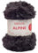 Sirdar Alpine Luxe Kunstfellgarn, 50 g, Panther 401 (Schwarz)