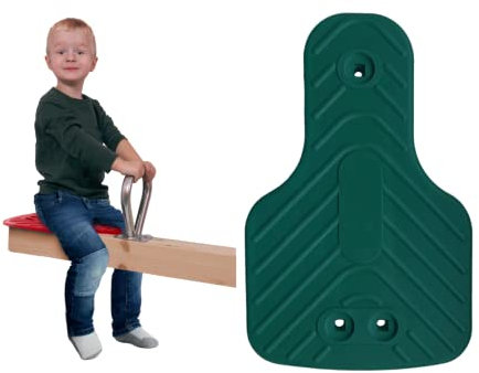 JUST FUN Sedile in gomma per altalena – Verde