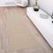 Paco Home In- & Outdoor Teppich wetterfest für Garten, Terrasse & Balkon flachgewebt in Moderner Sisaloptik einfarbig pflegeleicht & UV-beständig, Grösse:80x200 cm, Farbe:Beige