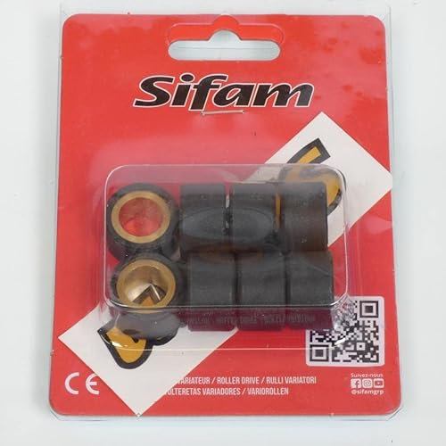 Galet rouleau de variateur Sifam compatible avec Scooter Yamaha 250 Ypr X-Max 2005 à 2009 20x12 10Grs