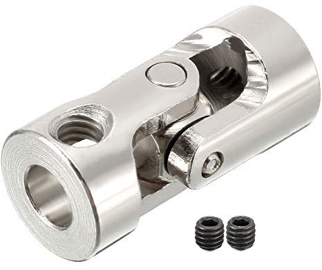 4 * 4mm Kardangelenke Antrieb für Handgebrauch Universal Gelenk Kupplung Schaft Motor Anschluss-Kupplung mit mit-Inbusschlüssel Schrauben