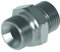 Flowfit Hydraulischer Adapter, metrischer Stecker, 1 mm Teilung x BSP-Stecker, 10 mm x 1/8 Zoll hydraulische Armatur, Stahlkomponente