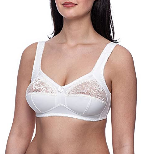 frugue Non Wired Comfort Wireless Support Bra Champagne UK 38 G