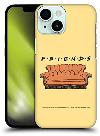 Head Case Designs Licenciado Oficialmente Friends TV Show Sofá Icónico Carcasa rígida Compatible con Apple iPhone 13 Mini