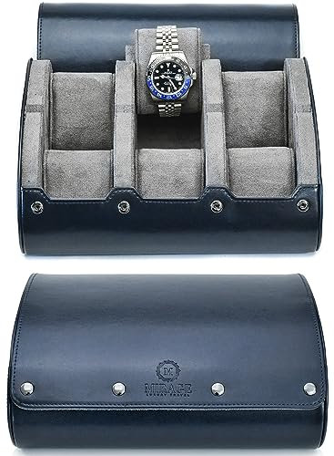Watch Case for Men - Watch Roll Travel Case - Storage Organizer and Display - Mirage Watch Roll Case…