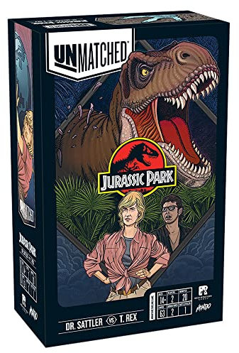 Restoration Games Unmatched Jurassic Park 2: Dr. Sattler vs. T-Rex