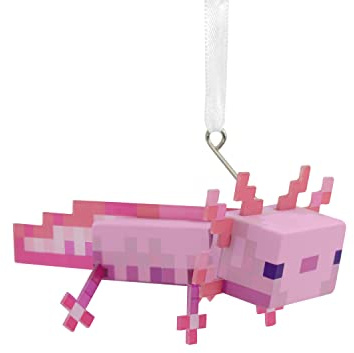 Hallmark Minecraft Axolotl Weihnachtsdekoration