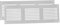 Vent Systems 30 x 10 cm – Paquete de 2 cubiertas para rejilla de ventilación – Blanco – Rejilla de retorno de aire de metal con protección integrada contra plagas