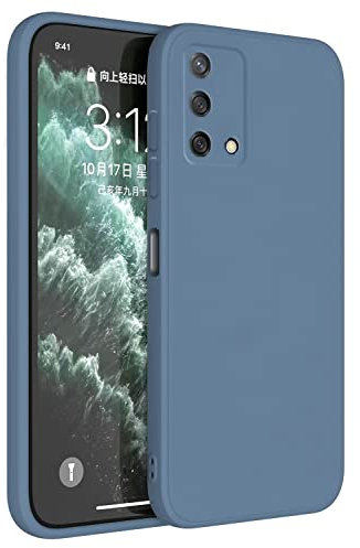 Topme Handyhülle Hülle Fur Oppo A74 (4G) (6.43 Inches) Case Schutzhülle, Hautschutz Aus TPU Silikonhülle - Lavendelgrau