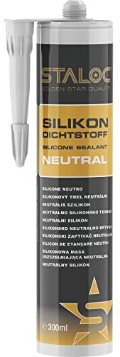 STALOC Neutralsilikon 300ml transparent