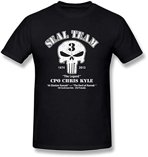 Men's Chris Kyle Frog Foundation American Sniper T Shirt Black M