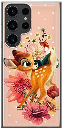 ERT GROUP Handyhülle für Samsung S23 Ultra Original und offiziell Lizenziertes Disney Muster Bambi 014 optimal an die Form des Handy angepasst, hülle aus TPU