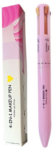 4 in 1 Make up Stift Eye Liner Lip Liner Highlighter Eyebrow Liner in einem Kompakt für das Reisen, Stil 02
