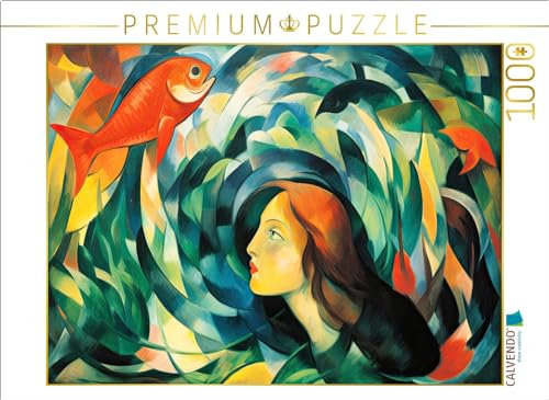 CALVENDO Puzzle Meerjungfrau | 1000 Teile Lege-Größe 64 x 48 cm Foto-Puzzle für glückliche Stunden