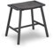 KAIRUITUCH Tabourets de 45,7 cm, chaises de salle à manger, tabourets courts, tabouret de cuisine dos nu, petit tabouret pour cuisine, extérieur en corde tressée noire, revêtement en poudre