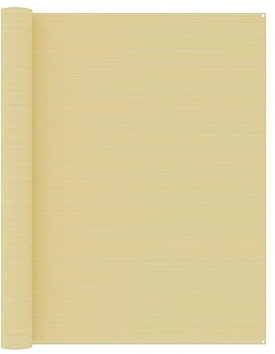 LAPOOH Zeltteppich, Vorzeltteppich, Camping Plane, Teppich Für Camping Vorzelt, Bodenplane Zeltunterlage, Camping Teppich Outdoor, 250x600 cm Beige