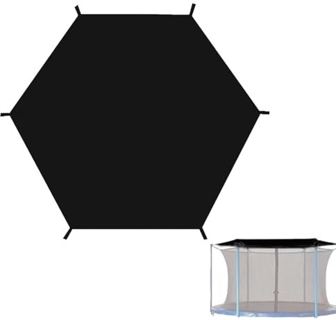 Housse De Protection Solaire pour Trampoline, 6/14 Pieds, Imperméable, Protection Solaire, Auvent De Trampoline, Tente De Protection Solaire, Couverture Anti-UV pour Accessoires De Trampoline
