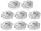 uxcell 1200 Count Siding Nails 1-1/2x0.12 15-Degree 304 Stainless Steel Ring Shank Full Round Head Collated Wire Coil for Lath and Sheathing Materials