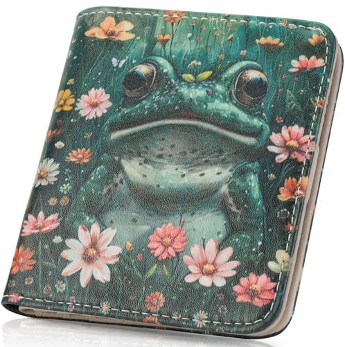 APHISON Portefeuille en cuir pour femme avec blocage RFID, portefeuille à deux volets avec fermeture éclair, pochette compacte pour femme avec poche à pièces et fenêtre pour carte d'identité
