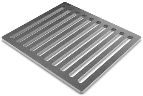 Czaja Ofenrost 22 cm x 19,7 cm aus massivem Stahl - langlebiger als Gussroste und Bruchsicher - für Öfen und Kamine