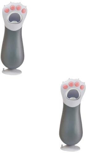 OKUMEYR Cat Bottle Opener Paw Bottle Opener 2pcs Bottle Opener Favors Gadget Bottle Opener Wall Mounted Beer Opener Animal Camping Opener Electric Beer Bottle Opener Bartender Electric Tin Opener Grey