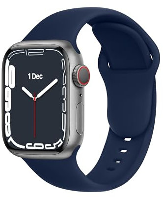 DONEGANI C1B para Correa Apple Watch Se Ultra 2 40mm 44mm 46mm 42mm 45mm 41mm 38mm 49mm Series 10 9 8 7 6 5 4 3 Mujer Hombre Original Pulsera Strap Azul Marianas