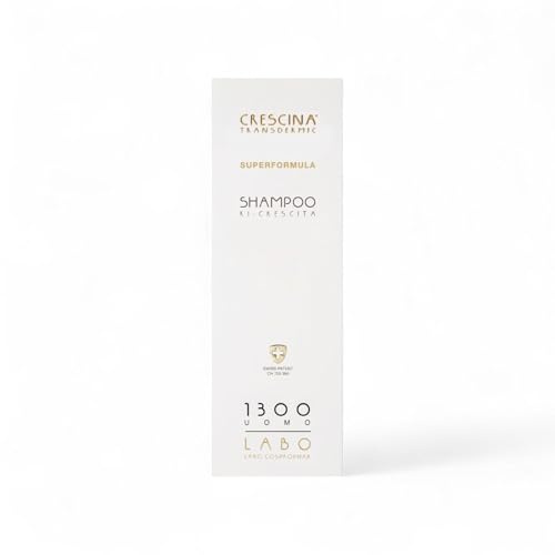 Crescina Superformula Shampoo für dünner werdendes Haar, stärkend gegen Haarausfall, 1300 Herren, 150 ml