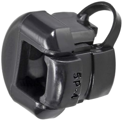 TOP-VIGOR 17Pcs Round Cable Wire Strain Relief Bush Grommet, Round Strain Relief Bushing Electric Cable Protection Cord Buckle for 4mm Electric Wire and Cord Management, 5P-4