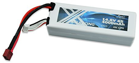 Amewi 28901 LiPo Akku 4S 14,8V 4000mAh 45C Hardcase, Deans