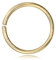 Gold Open Jump Rings 5 Pcs 0.90mm Thicknes, Vermeil Gold Plated, 10mm Diameter, for Necklaces Earrings Bracelets Making