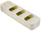 Joseph Joseph - Range Couvert pour Tiroir Compact, Organisateur de Tiroir, Blanc/Vert, 5,7 x 39,5 x 11 cm