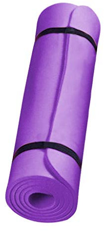Topgrowth Tappetino Yoga, Tappetino Fitness in TPE, Tappetino Palestra Fitness Double-Sided Antiscivolo, Yoga Tappetino per Yoga, Ginnastica, Allenamento 183 * 60 * 0.4cm (Viola)