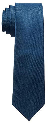 MASADA Herren-Krawatte von Hand gefertigt & sorgfältig verarbeitet 6 cm breit Dunkelblau-Navy