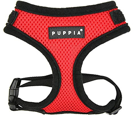 Puppia Hundegeschirr - Soft Superior Geschirr A – super weich - für kleine und mittelgroße Hunde