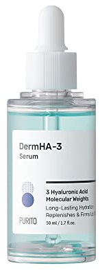 Purito DermHA-3 Serum 50 ml Gesichtsserum, Hyaluronsäure Serum, bläulich